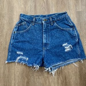 Vintage high waisted shorts.